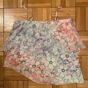NWT Silk Maeve Anthropologie floral camisole top